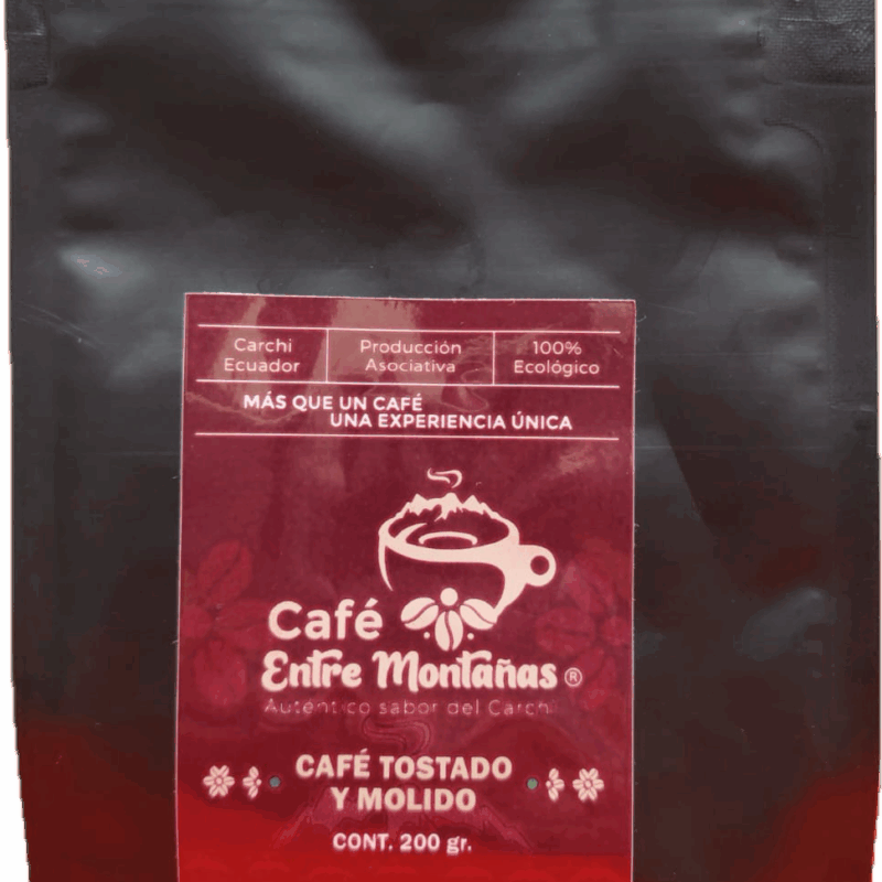 Café tostado y molido "Entre montañas" 200g